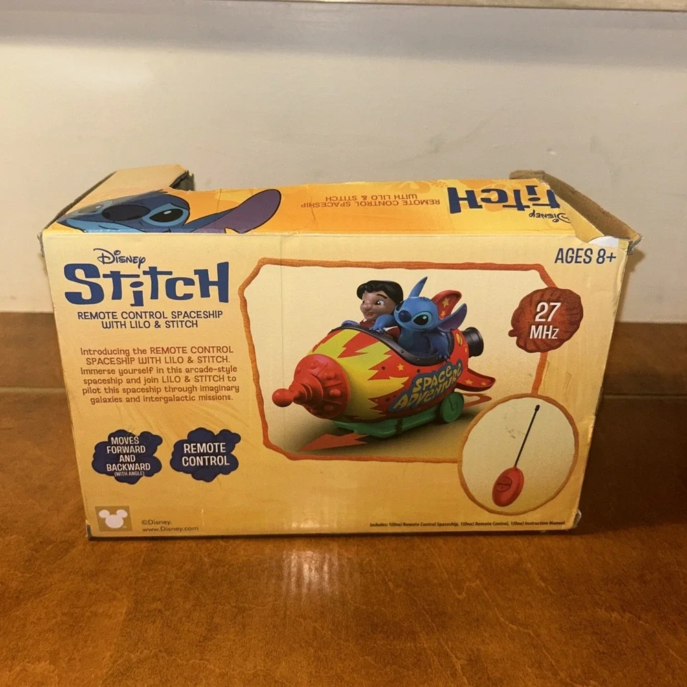 SPACESHIP ROCKET LILO & STITCH Remote Control Toy Disney Wireless